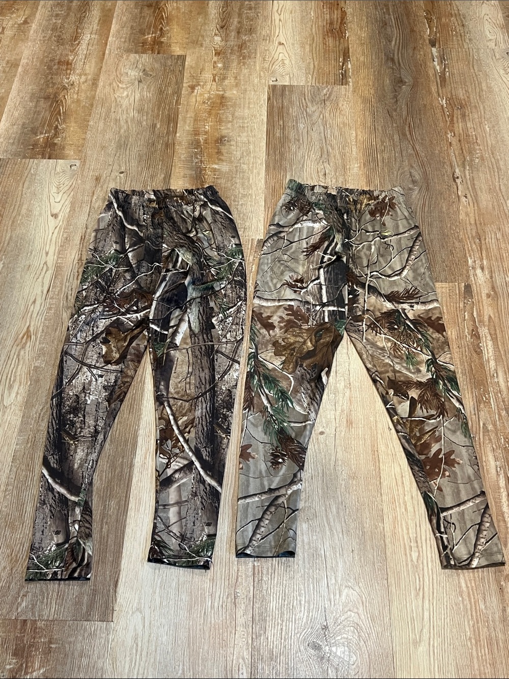 RedHead Kids Brand Pants Real Tree light weight camo  Size Medium Lot of 2